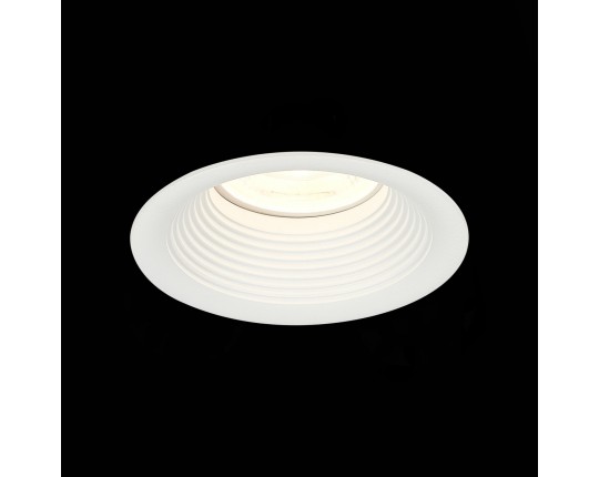 ST202.508.01 Св-к встр. Белый GU10 1*50W  D89xH40 220V Без ламп