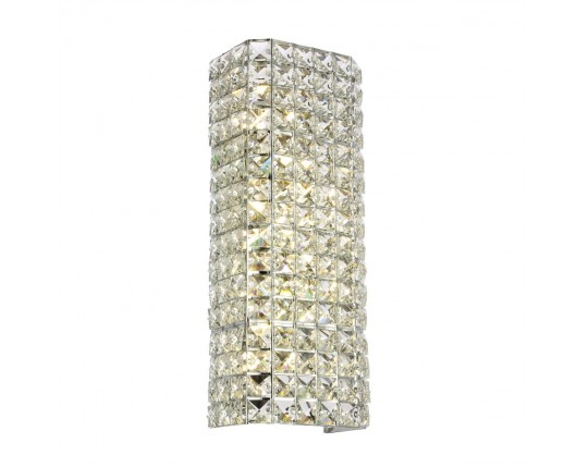 SL748.101.05 Светильник настенный ST-Luce Хром/Хром, Прозрачный G9 5*5W