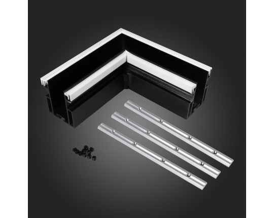 ST003.479.01 Угол-соединитель для профиля SKYLINE 48 с демпф. системой ST-Luce Черный