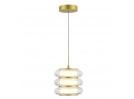 SL6239.203.03 Светильник подвесной ST-Luce золото/прозрачный LED 1*16W 3000K