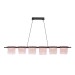 SL6021.403.36 Светильник подвесной ST-Luce черный/розовый LED 1*36W 3000K