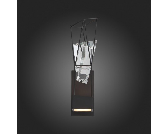 SL815.301.01 Бра ST-Luce Серый графит/Серый графит, Прозрачный LED 1*6W 4000K