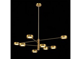 SL6504.302.08 Светильник потолочный ST-Luce Латунь/Латунь LED 8*5W 3000K