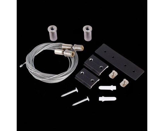 ST005.419.00 Тросовый подвес для магнитного шинопровода (2шт) ST-Luce Черный