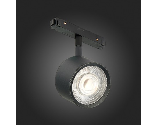 ST353.446.06 Магнитный трековый светильник Черный LED 1*6W 4000K 560Lm Ra>90 36° IP20 L120xW81xH138