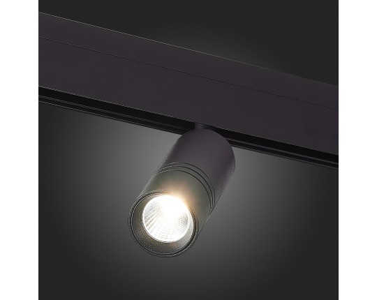 ST365.446.12 Магнитный трековый светильник Черный LED 1*12W 4000K 1 020Lm Ra>90 36° IP20 D44xH130 48