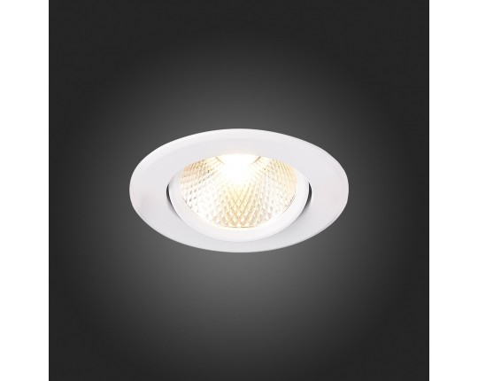 ST211.548.08.36 Св-к встр. Белый LED 1*8W 4000K 640Lm Ra80 36° IP20 D86xH50 220-240V