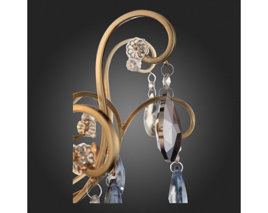 SL421.303.08 Люстра подвесная ST-Luce Бронза/Мульти E14 8*40W