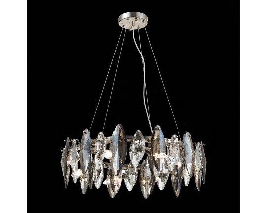 SL1227.103.08 Люстра подвесная ST-Luce Никель/Прозрачный E14 8*40W