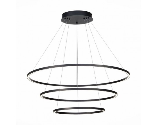 ST605.403.114 Cветильник подвесной SMART ST-Luce Черный/Белый LED 1*114W 2800-6500K