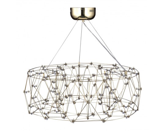 SL6602.203.48 Светильник подвесной ST-Luce Золотистый/Прозрачный LED 1*48W 4000K