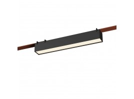 ST456.436.12 Св-к трек. Черный LED 1*12W 3000K 670Lm Ra90 120 IP20 L323xW40xH45 48V