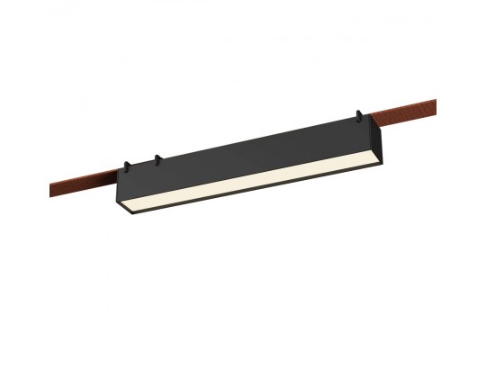 ST456.436.12 Св-к трек. Черный LED 1*12W 3000K 670Lm Ra90 120 IP20 L323xW40xH45 48V