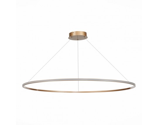 ST604.243.57 Светильник подвесной ST-Luce Золотистый/Белый LED 1*57W 4000K