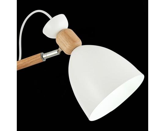 SLE103802-03 Светильник потолочный Светлое дерево, Белый/Белый E27 3*60W