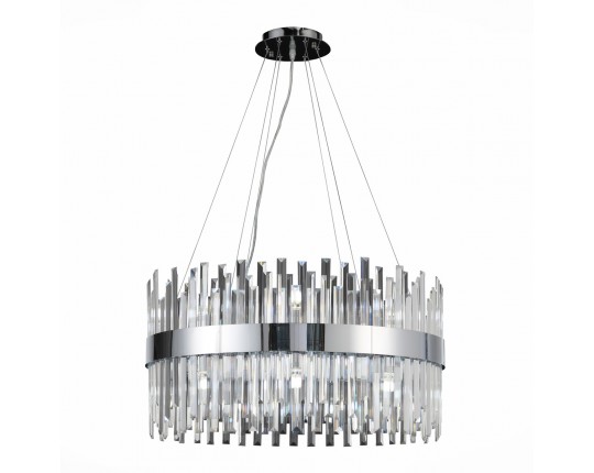 SL1160.103.18 Люстра подвесная ST-Luce Хром/Хром, Прозрачный G9 18*5W