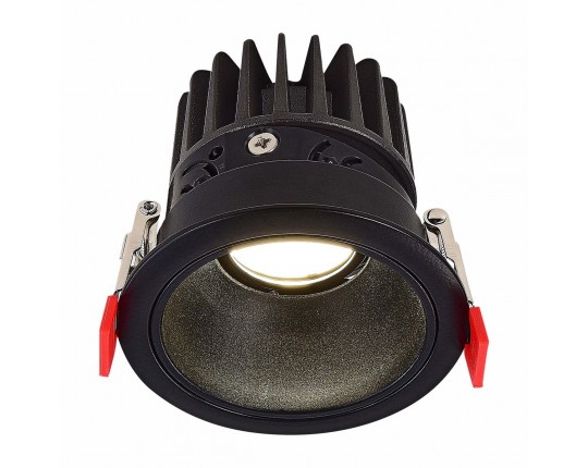 ST850.408.07 Светодиодный модуль SMART Черный LED 1*7W 2700K-6500K 560Lm Ra90 36° IP20 D69xH75 220-2