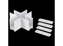 ST015.522.21 X- оБразный соединитель Skyline 220 ST-Luce Белый