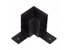 ST007.419.00 Угол-соединитель для подвесного / накладного магнитного шинопровода  ST-Luce Черный