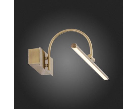 SL444.031.01 Подсветка для картин ST-Luce Бронза/Бронза LED 1*8W 4000K