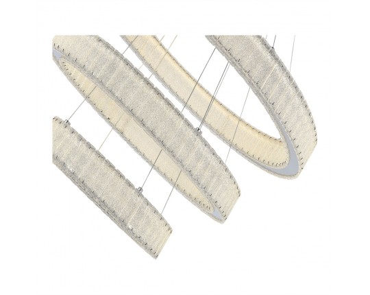 SL6008.103.03 Люстра подвесная ST-Luce Хром/Хром LED 3*95W 3000K