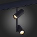 ST808.446.16 Магнитный трековый светильник Черный LED 1*16W 4000K 1 200Lm Ra>90 36° IP20 D45xH240 48