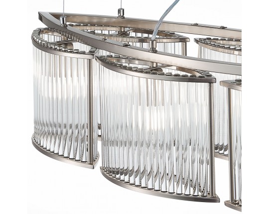 SL1627.103.06 Люстра подвесная ST-Luce Хром/Прозрачный E14 6*40W