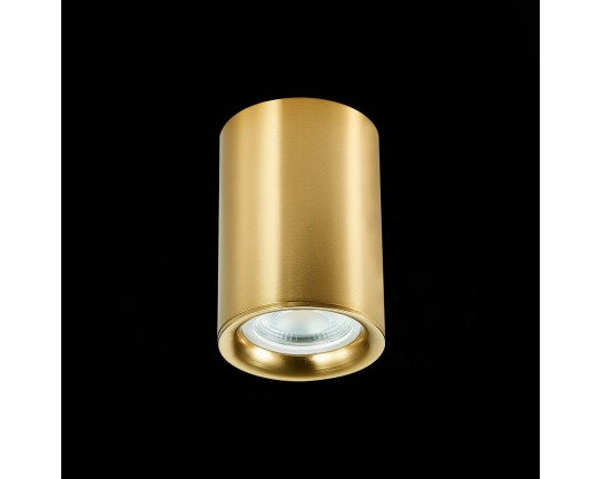 ST114.207.01 Светильник потолочный Золотистый GU10 1*50W  IP20 L65xW65xH93 220V Без ламп