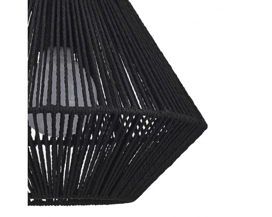 SLE6025-403-01 Светильник подвесной черный/черный E27 1*40W