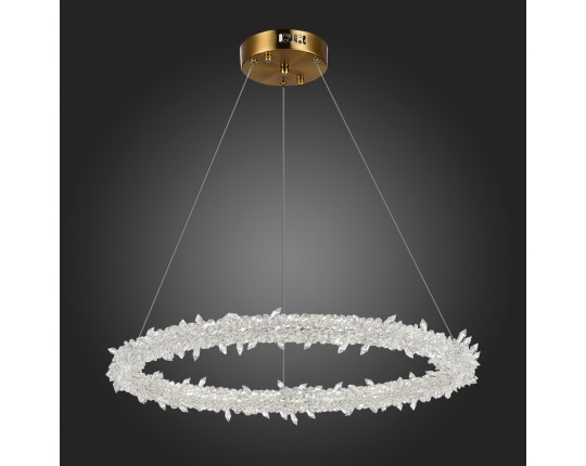 SL6105.203.01 Люстра подвесная ST-Luce Золотистый/Прозрачный LED 1*58W 3000 - 6500K