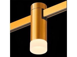 ST812.206.03 Магнитный трековый светильник FARM Золотистый LED 1*3W 3000K 93Lm Ra90 120 IP20 D29xH90