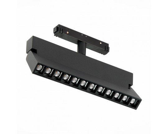 ST362.436.12 Магнитный трековый светильник Черный LED 1*12W 3000K 1 009Lm Ra>80 36° IP20 L219xW22xH1