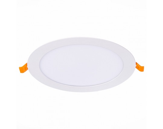 ST209.538.15 Св-к встр. Белый LED 1*15W 3000K 1 020Lm Ra80 110° IP20 D190xH8 90-265V