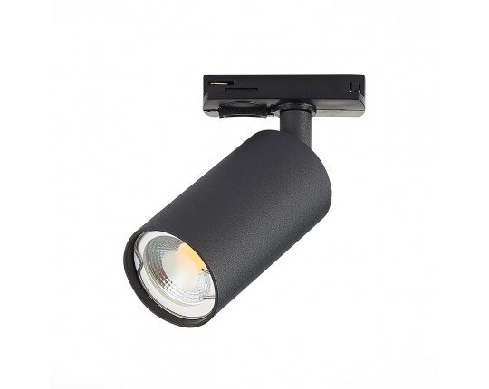 ST300.406.01 Св-к трек. Черный GU10 1*50W  IP20 L100xW54xH142 220V Без ламп