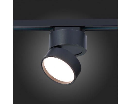 ST651.436.14 Св-к трек. Черный LED 1*14W 3000K 1 100Lm Ra>90 120° IP20 D104xH128 170-240VV