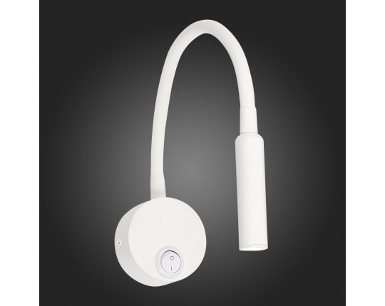 ST653.531.01 Светильник настенный ST-Luce Белый/Белый LED 1*3W 3000K