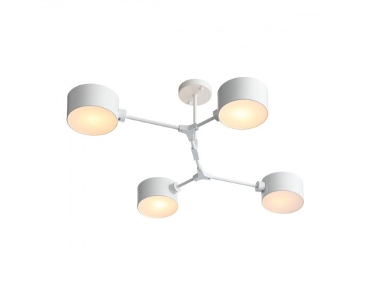 SLE183502-04 Светильник потолочный Белый/Белый E14 4*60W