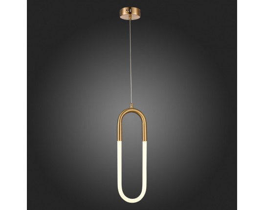 SL1579.303.01 Подвес ST-Luce Латунь/Латунь, Белый LED 1*14W 3000K