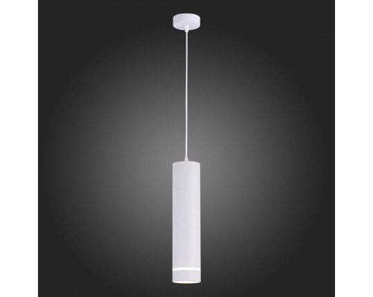 ST115.533.12 Светильник подвесной Белый LED 1*12W 3000K 936Lm Ra>90 120° IP20 D80xH300 165-265V