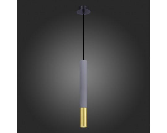 ST154.703.01 Светильник подвесной Серый GU10 1*5W IP20 D55xH410 180-240V Без ламп