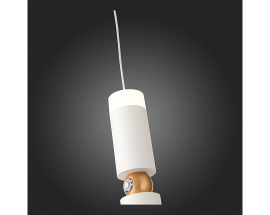 SL1592.503.01 Светильник подвесной ST-Luce Белый/Белый LED 1*6W 3000K