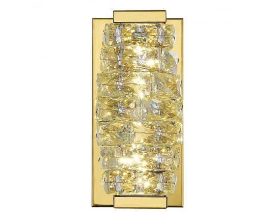 SL6010.201.08 Бра ST-Luce Золотистый/Прозрачный LED 1*8W