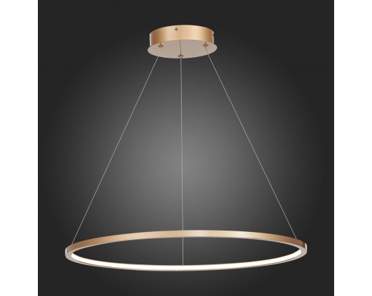 ST603.243.34 Светильник подвесной ST-Luce Золотистый/Белый LED 1*34W 4000K