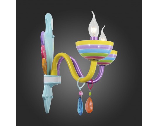 SL672.781.02 Бра ST-Luce Разноцветный/Разноцветный E14 2*40W