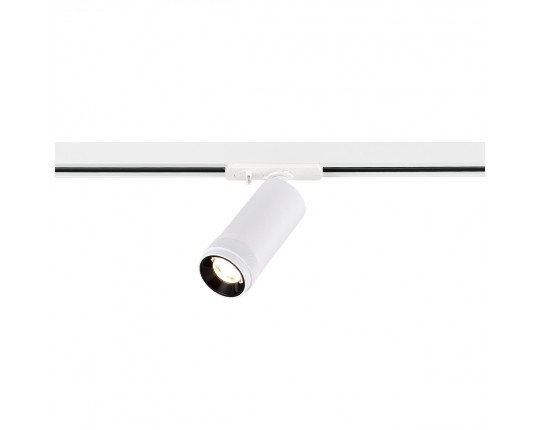 ST385.536.10 Св-к трек. Zoom Белый LED 1*10W 3000K 900Lm Ra 10-55° IP20 D55xH125 220V