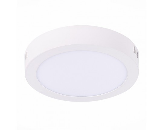 ST112.542.12 Светильник настенно-потолочный Белый LED 1*12W 4000K 795Lm Ra80 120° IP20 D160xH28 90-2