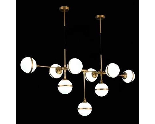 SL1157.303.09 Светильник подвесной ST-Luce Бронза/Белый E14 9*40W