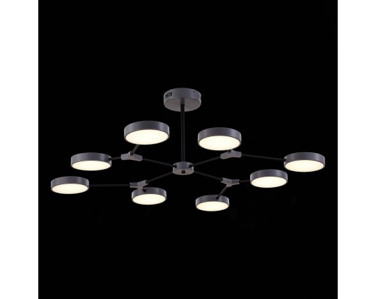 SLE6003-702-08 Светильник потолочный Серый,Черный/Серый LED 8*10W