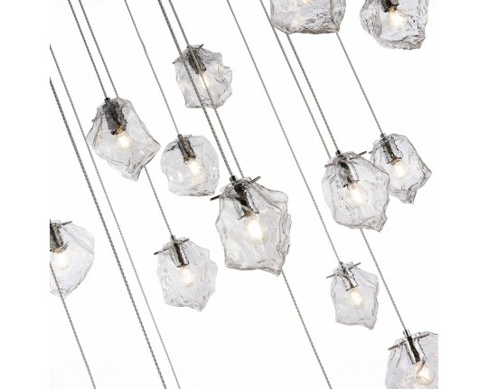 SL1175.103.18 Светильник подвесной ST-Luce Хром/Прозрачный E14 18*40W