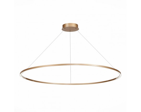 ST605.243.57 Светильник подвесной ST-Luce Золотистый/Белый LED 1*57W 4000K